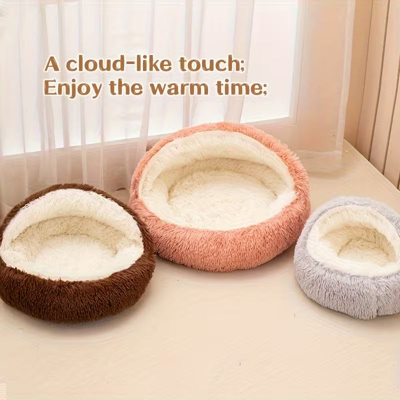 CozyCove™ | Ultra-Soft Plush Pet Bed
