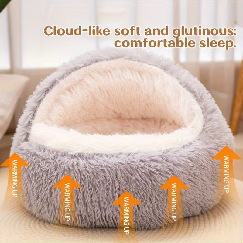 CozyCove™ | Ultra-Soft Plush Pet Bed