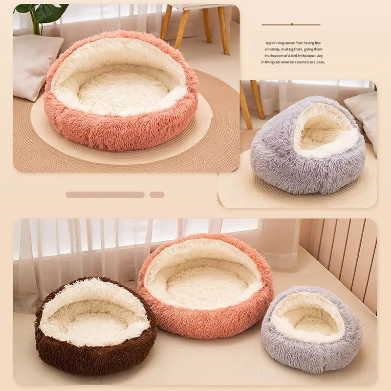 CozyCove™ | Ultra-Soft Plush Pet Bed
