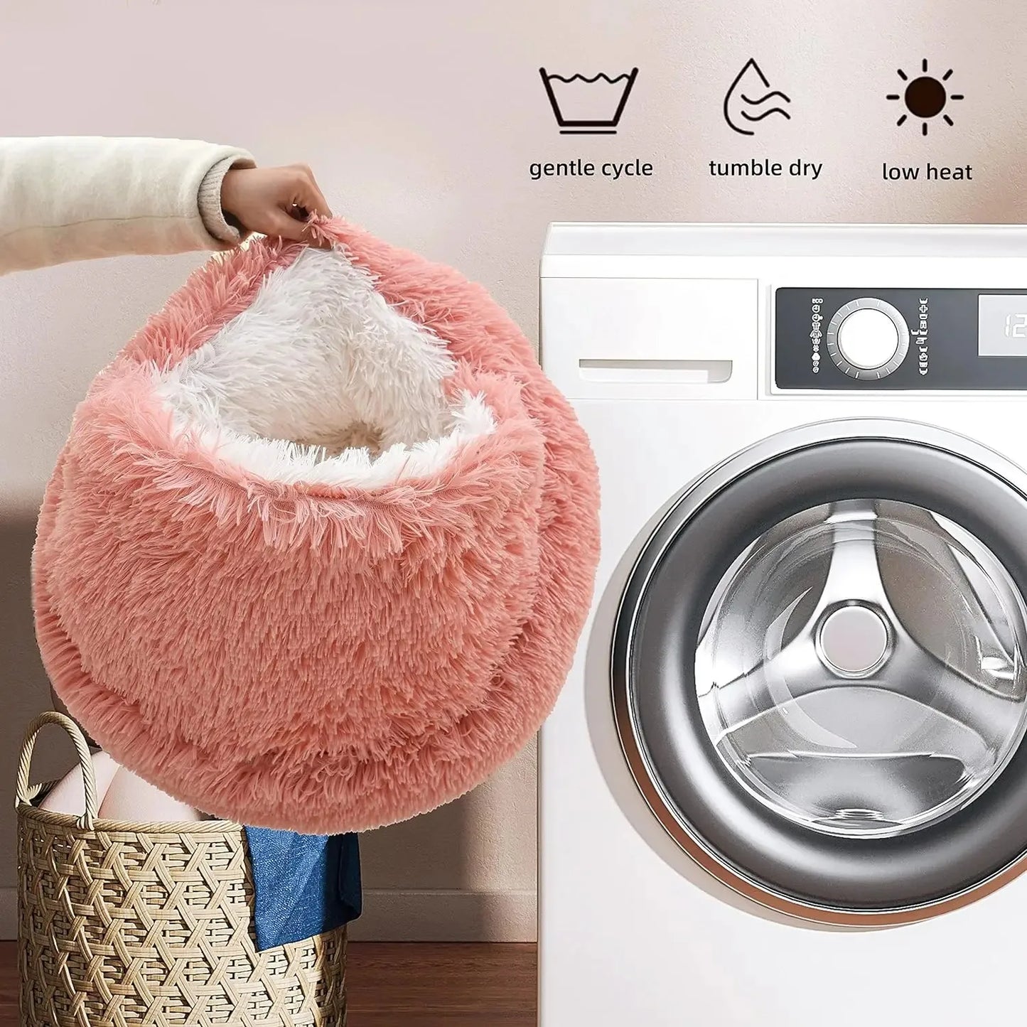 CozyCove™ | Ultra-Soft Plush Pet Bed