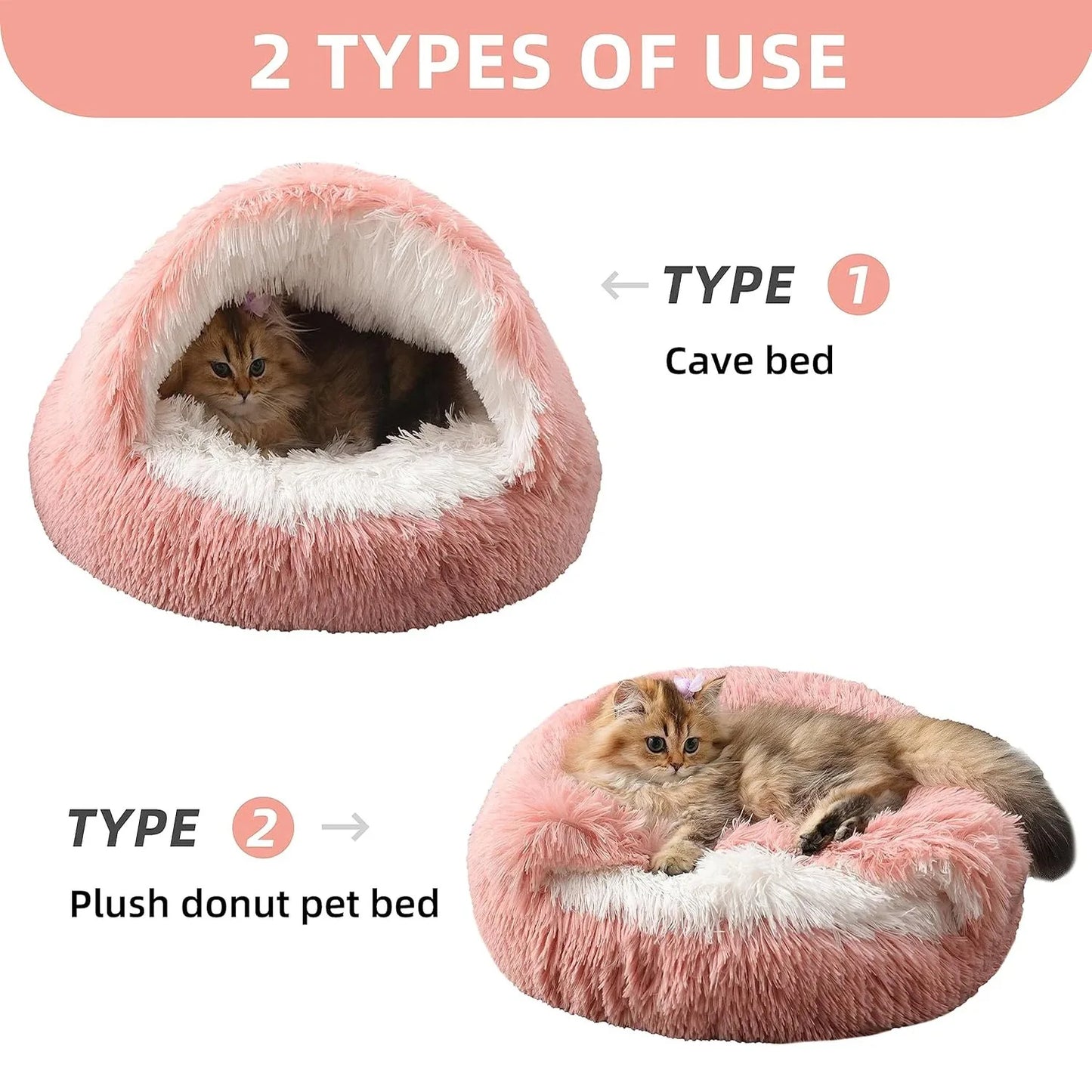 CozyCove™ | Ultra-Soft Plush Pet Bed